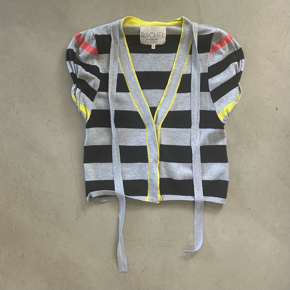 Rachel Roy short sleeve cardigan